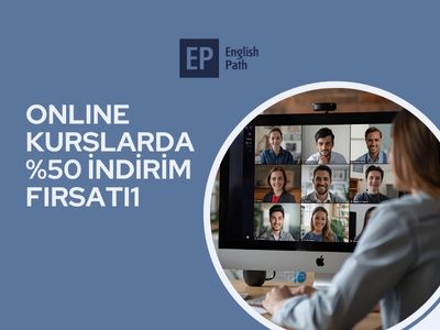 English Path Online Kurslarında %50 İndirim Fırsatı